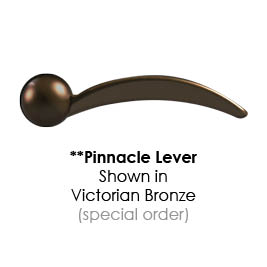 Pinnacle Lever Hardware | Bayer Built Woodworks
